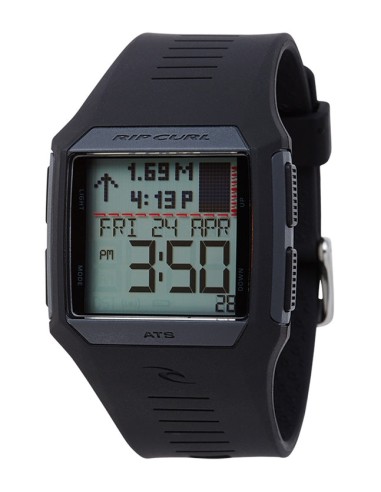 Rip Curl Rifles Midsize Tide Watch-Black en linge